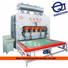 YX 2800-4 * 8 prensa de vácuo de papel de melamina de ciclo curto / laminação de madeira compensada prensa quente